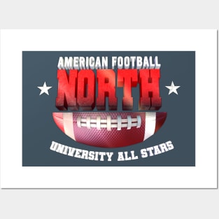 North Aamerican football Posters and Art